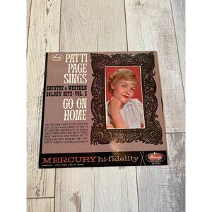 Patti Page "Go On Home" Vinyl Record MC-20689 Vintage Album